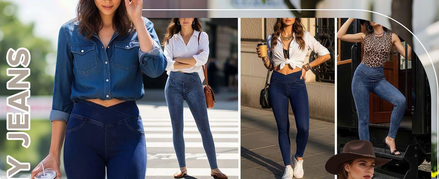 BRXL High Waisted Stretchy Crossover Denim Jeans for Women Flare Jeggings Bootcut Denim with Pockets Trendy & Flattering #Streetwear #outdoorfun #tiktokshopspringglowup #tiktokshopfashion#Summervibes-1 BRXL High Waisted Stretchy Crossover Denim Jeans for Women Flare Jeggings Bootcut Denim with Pockets Trendy & Flattering #Streetwear #outdoorfun #tiktokshopspringglowup #tiktokshopfashion#Summervibes-1