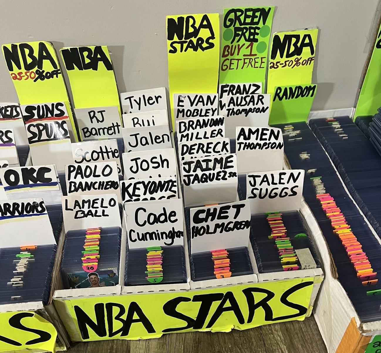 NBA NFL OR MLB Pull Box-Rookie Cards - Star Players Collectibles