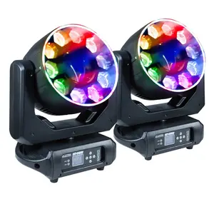 Clutch SKY-STORM 300W RGBW LED Moving Head Motion Beam Light Fixture 2-Pack