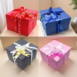 Surprise Pop-Up Gift Box, Holds Cash, Love Letters, Snacks, Ideal for All Holidays, Birthdays, Graduations, Kids' Surprises, Valentine's Day