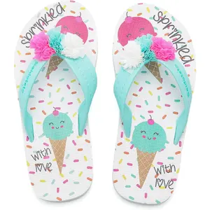 ST-04 Boys Girls Flip Flops Child Summer Slip-on Thong Sandals Beach Pool Water Shoes(Little/Big Kid)