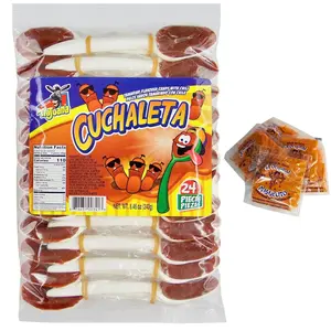 Cuchaleta Authentic Mexican Tamarind Flavored Spoon Candy with Chili Powder