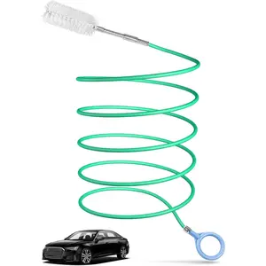 Upgraded Auto Sunroof Drain Brush | 78” Flexible Tube Cleaner • Easily Clear Sunroof & Windshield Wiper Drain Holes