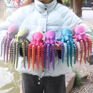 Giant 3D Printed Octopus Decoration, Ocean Monster Figurine, Perfect for Parties & Gifts, Home Decor, Garden Ornaments, Interior Decoration Accessories