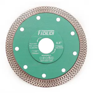 Super Thin Dry Wet Cutting Disc with X Teeth Turbo Mesh Rim,for Ceramic Tile Porcelain Granite Marbles Super Thin Dry Wet Cutting Disc with X Teeth Turbo Mesh Rim,for Ceramic Tile Porcelain Granite Marbles