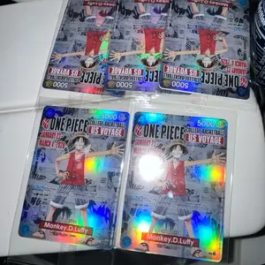 One Piece Monkey D. Luffy US College Basketball Promo Card RUTGERS