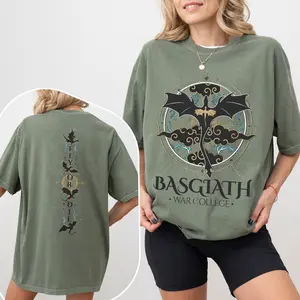 Fourth Wing Comfort Colors Shirt, Basgiath War College, Dragon Rider Shirt, Violet Sorrengail, Xaden Riorson, Fly Or Die Shirt, Fourth Wing Merch