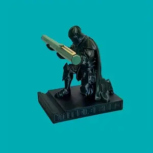 Creative Medieval Knight/executive Theme Desktop Decor, 3D Printed Pen Holder, Pla Eco-Friendly Material, Unique Office Accessory