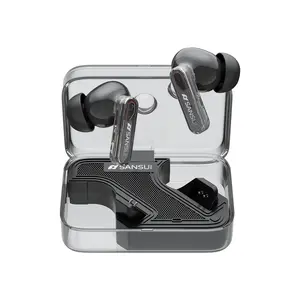 Earbuds  ANC Active Noise Cancelling Headphones, Bluetooth 5.4 Wireless In-Ear Earphones, 52H Playtime Hi-Fi Stereo Sound with Mic for Travel & Work