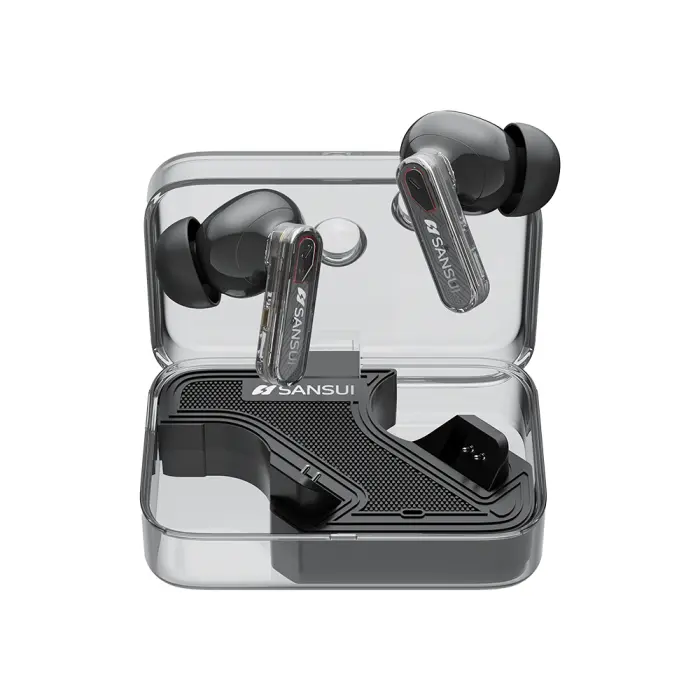 Earbuds  ANC Active Noise Cancelling Headphones, Bluetooth 5.4 Wireless In-Ear Earphones, 52H Playtime Hi-Fi Stereo Sound with Mic for Travel & Work