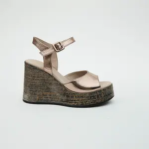 Lenore Bronze Women`s Summer Casual Platforms