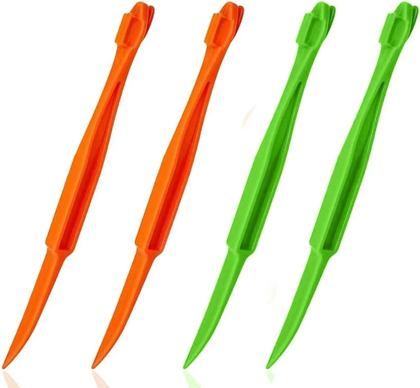 Orange Peeler Tools Citrus Peel Cutter Easy Fruit Vegetable Slicer Cutter Lemon Peeler Opener Remover Fruit Tool Kitchen Utensils Gadgets Food Peeler Slicers (Orange + Green) Blade Lime Peeling Smooth