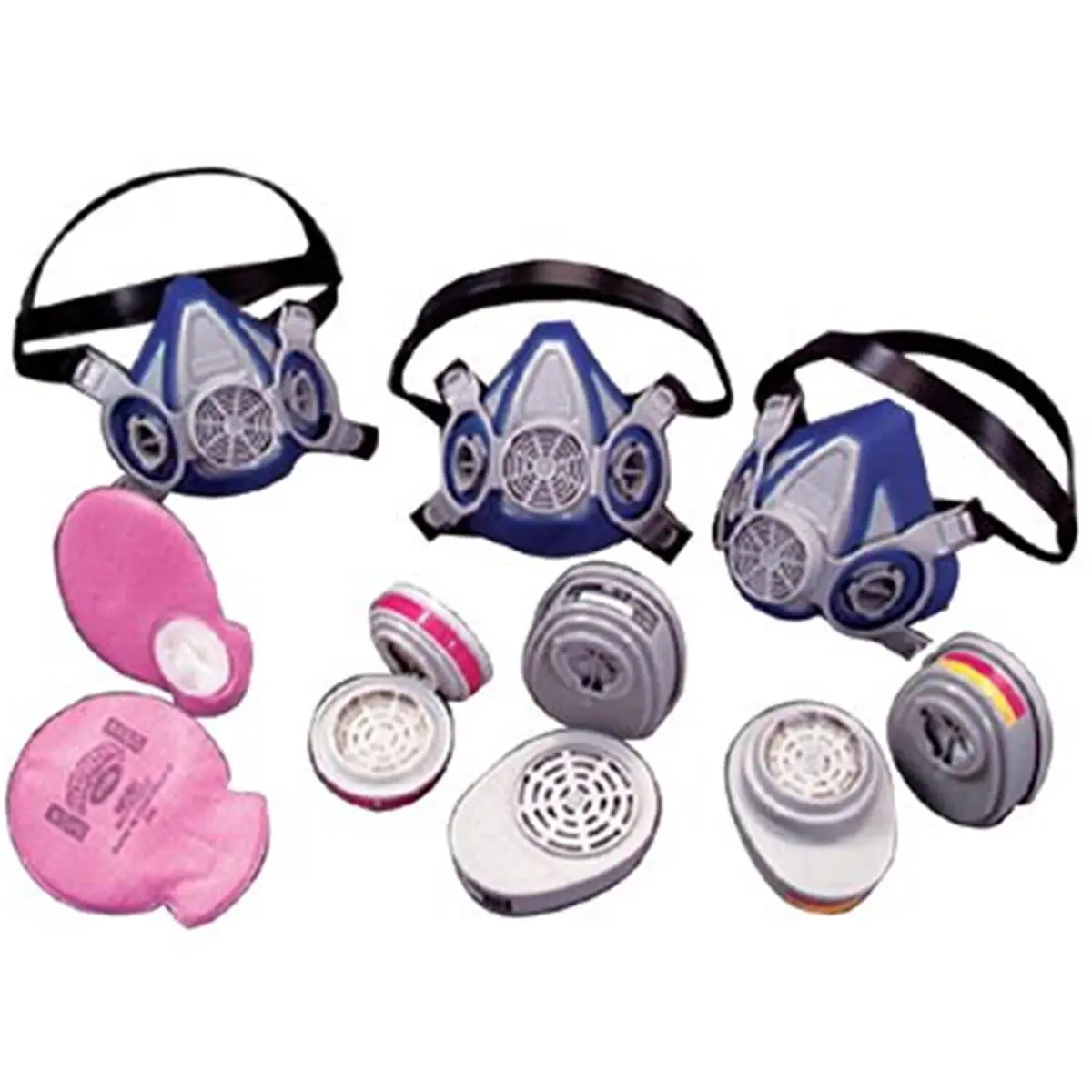 212 MAIN MSA 454-815366 Lightweight Low Profile Multi Chemical Protection P100 Cartridge - Multi-Use, Fits Multiple Masks, Compatible with Advantage Respirator Protector