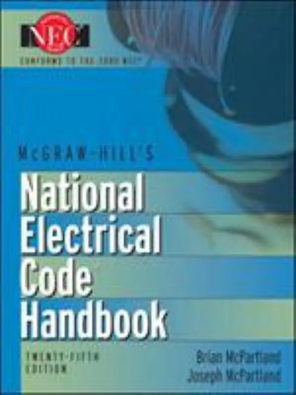 USED Book - National Electrical Code Handbook by Brian McPartland (Hardcover) - english