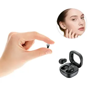 Born for Sleep,Wireless Smallest invisible earbuds, For Sleep Ultra Small, Hidden , Ear Buds For Small Ear , mini invisible earbuds, For Side Sleepers, Hidden  For Work,,,earbuds wireless ANC Gaming Noise Cancelling Bluetooth Earphones headphones headset