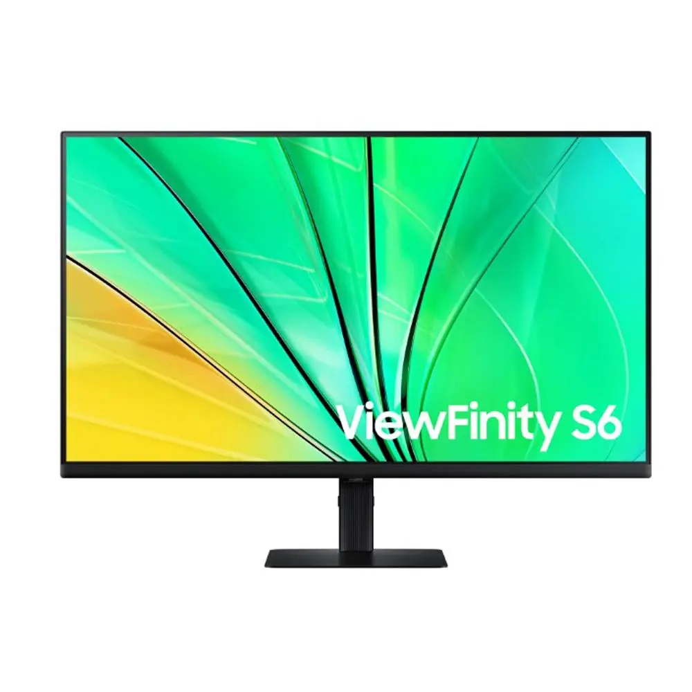 Samsung 32" ViewFinity S6 (S60D) QHD HDR10 High Resolution Monitor with Easy Setup Stand