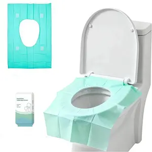 20 sets of disposable toilet seat covers, with dimensions of 15.7x23.6 inches. Portable toilet pad cloth, suitable for both home and hotel use, suitable for adults and children.