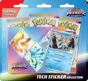 Pokémon TCG: Scarlet & Violet – Prismatic Evolutions Collection Box (3 Packs + Promo, Factory Sealed)