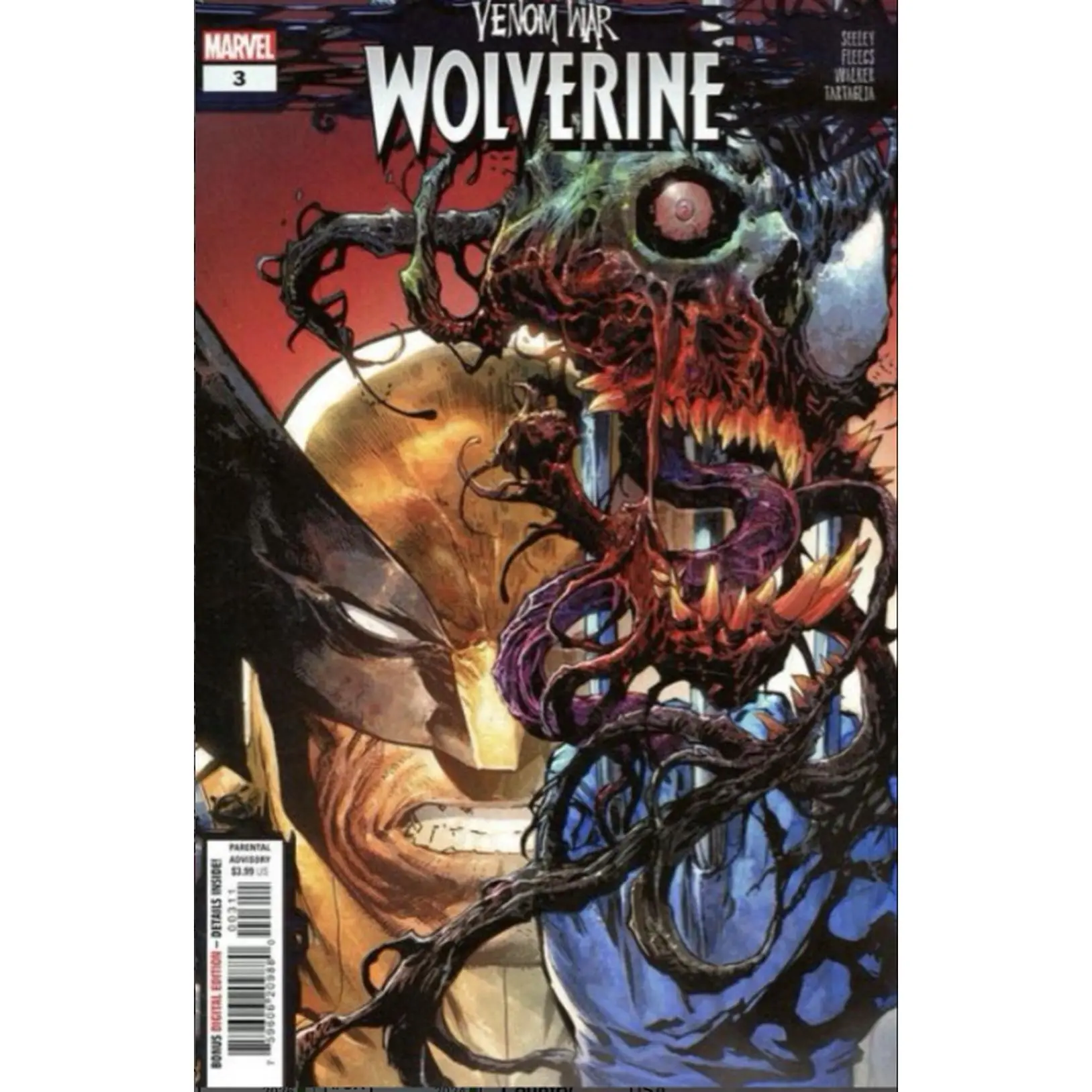Venom War Wolverine Issue 3