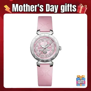 [Mother's Day gift]Luxury Series Romantic Floral Scenery Embossed Craft Watch Waterproof Watch Fashion Watch Luminous Function Watch