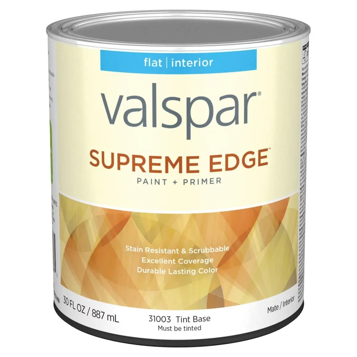 Valspar 028.0031003.005 1 qt. Supreme Acrylic Latex All Purpose Paint, Neutral & Tint