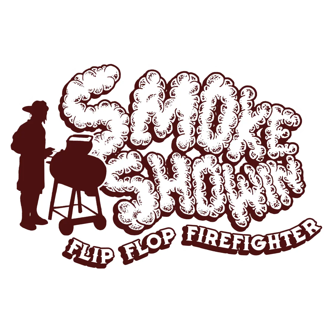 4” Smoke Showin' Sticker