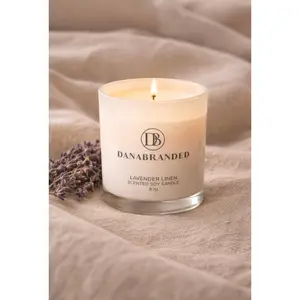 Lavender Linen Luxurious Candle