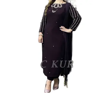 Elegant embroidery suit