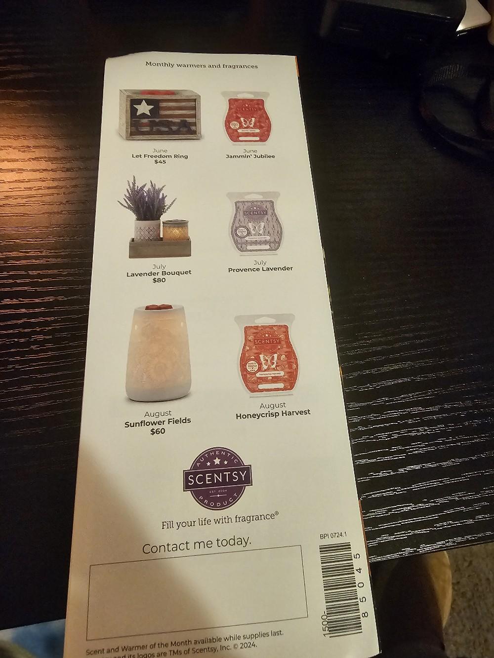 Scentsy Wax Melts for Wax Warmer - House Sprays, Laundry Soap, and More - Candle, Decor