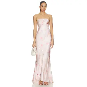 Lovers and Friends Ines Gown in Light Pink Floral