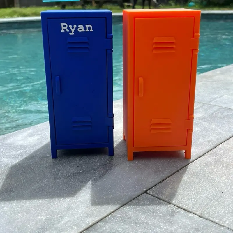 Mini Locker - Personalized Storage Solution in custom Colors options for Organizing Small Items