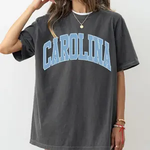 Comfort Colors Carolina Shirt, Carolina Basketball, Carolina Gift, Basketball Season, North Carolina Shirt, Gift For Women