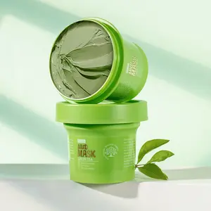 Fenyi Green Tea Mud Mask – Deep Cleansing & Refreshing, Shrink Pores, Korean Wash-Off Pack for Clearer Skin, 100g, Natural Ingredients, Skin Repair Cleansing Mask