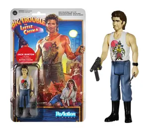 Funko ReAction Big Trouble in Little China Jack Burton Action Figure