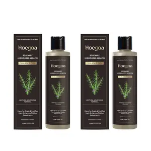 2pcs Rosemary Keratin Shampoo, Lightweight Volumizing Hair Care, Suitable for Various Hair Types, Daily Cleaning & Maintenance