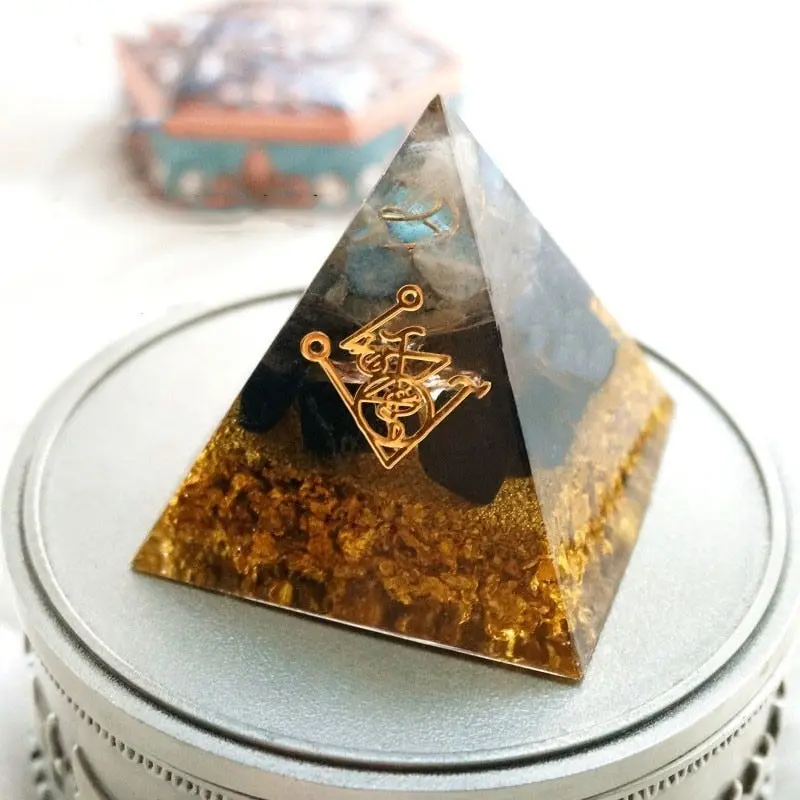 The Abundance Within | Crystal Intention Pyramid