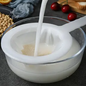 100 Mesh Fine Mesh Filter, Hanging Strainer, Suitable for Home Brewing, Premium Kitchen Sieve Filter for Wine, Tea, Soy Milk, Baking, Kitchen Strainer, Fine Mesh Filter, Food Strainer, Juice Flour Filter, Tea Juice Flour Soy Milk Strainer, Kitchen