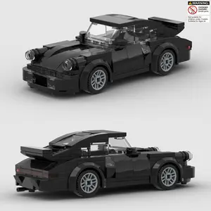 Classic Car Building Blocks, Bricker Build Sets, 196pcs/set Creative Car Model Kit, Handicraft Ornament, DIY Assembly Car Model Kit, Birthday Gift for Friends