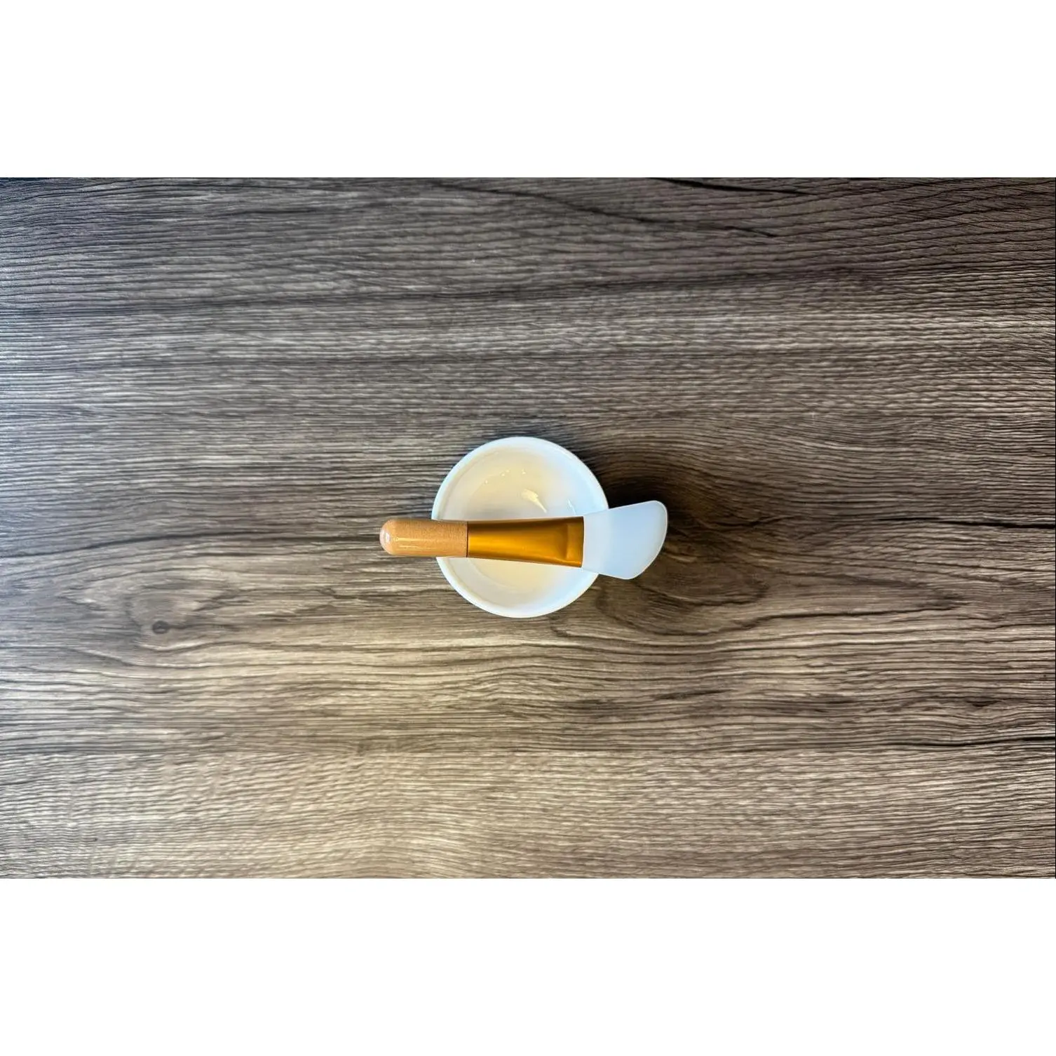 Small Porcelain Face Mask Bowl and Applicator
