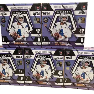 BREAK 101- 5x 2025 NFL PANNINI MOSAIC MEGA BOX BREAK