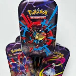 Pokémon Mega Heroes Mini Tin - Trading Card Game Collectible Tin with Vibrant Design and Collectible Features