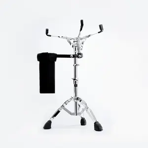 Vaisoeny Snare Drum Stand with Stick Holder - Double Braced, 17.7"-25.5" Adjustable Height, Fits 10-15" Snare Drum & Practice Pad（JZG-JGJ-01）