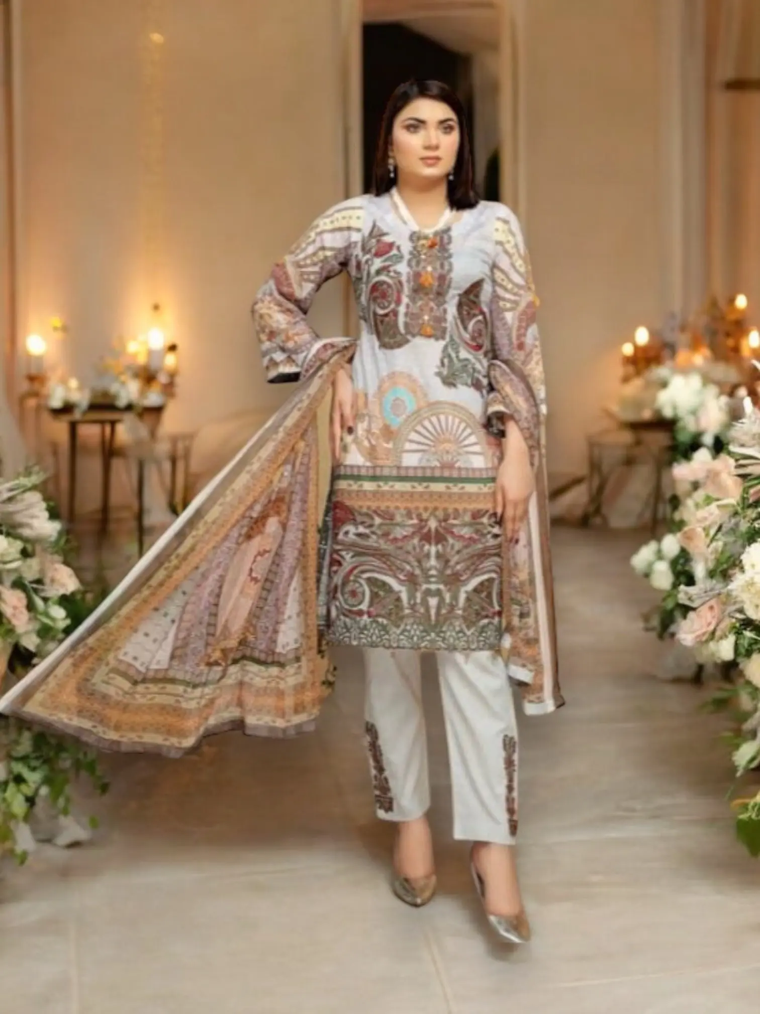 Traditional Soni Brand Pakistani Dress-Ethnic Wear for Women-04