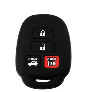 2012-2017 Toyota / 4-Button Remote Keyless Entry Key Silicone Cover / HYQ12BDM