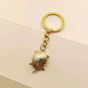 Lucky Medium Turtle Keychain, Japan Sensoji Temple Design, Unique Gift Idea, Perfect Accessory for Travelers & Collectors