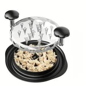 Chicken Shredder Large Chicken Breast Shredder Tool Twist, Visible Meat Shredder Machine, Strong Anti-Slip Strip, Ergonomic Handle, BPA Free, Suitable for Pork Beef Chicken