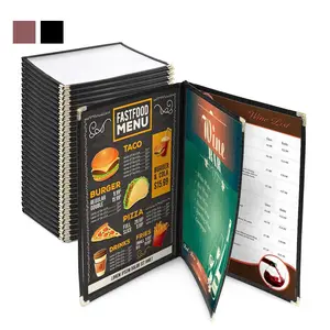 Yescom 30x Menu Covers Cafe Restaurant 6 View 8.5x11