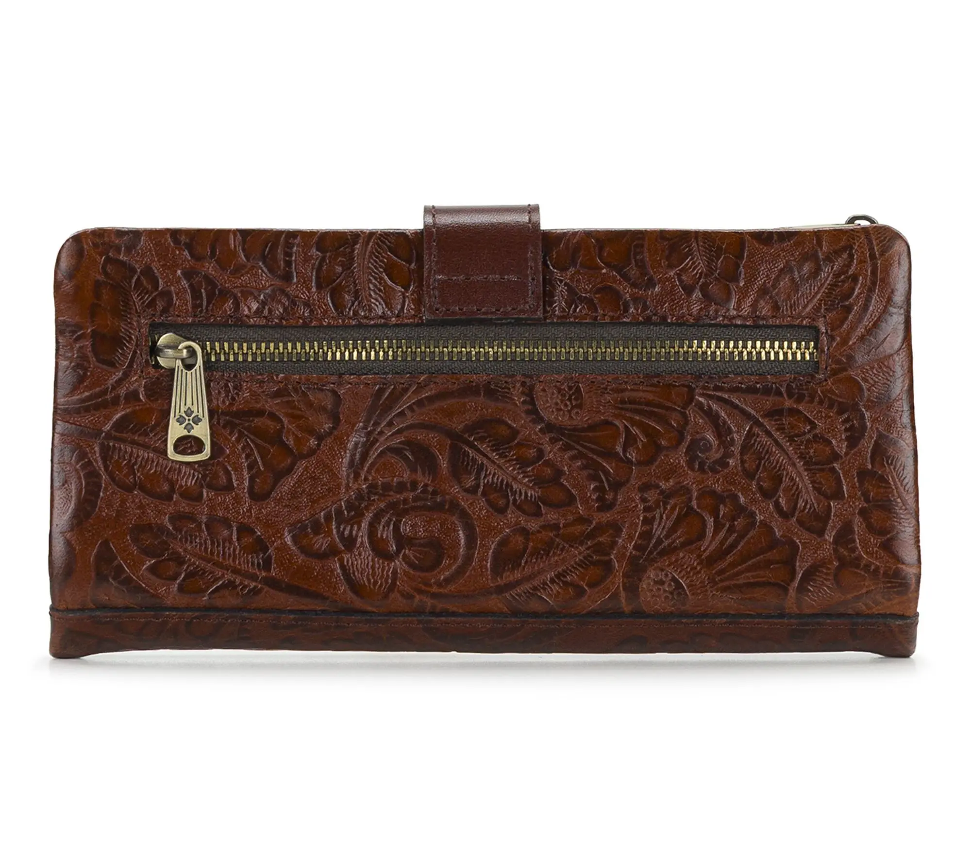 Patricia Nash Annesley Wristlet - Brazilian Supple Tooled