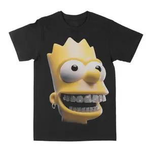 Bart Simpson Big Face Graphic Tee