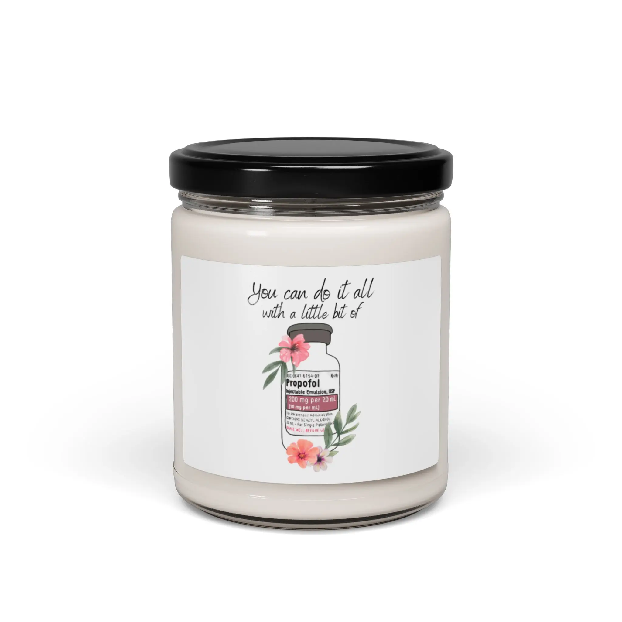 Nursing Motivational Scented Candle, Nurse Gift